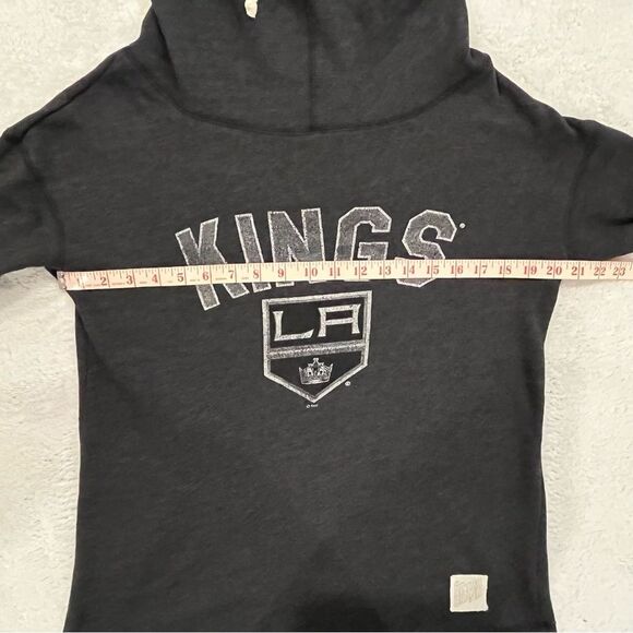Women’s NHL Los Angeles Kings Funnel Neck Pullover Sweatshirt Size Medium - Picture 8 of 9
